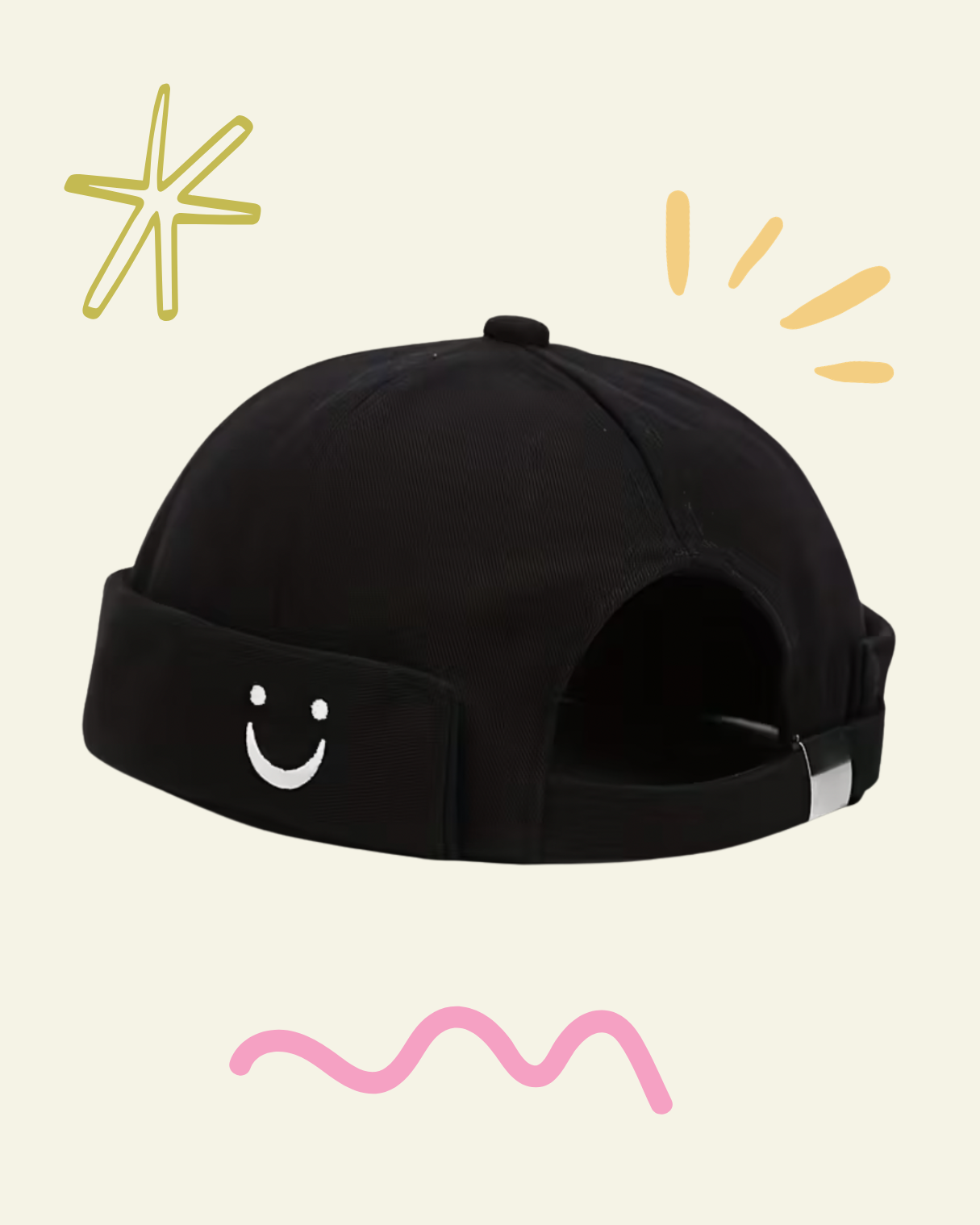 Smiley Docker Hat