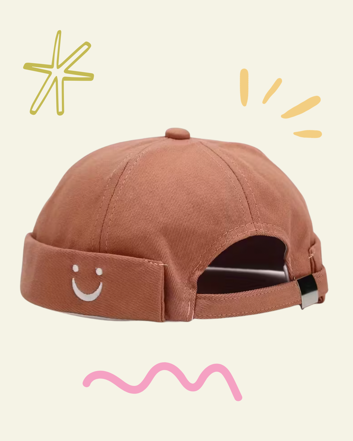 Smiley Docker Hat