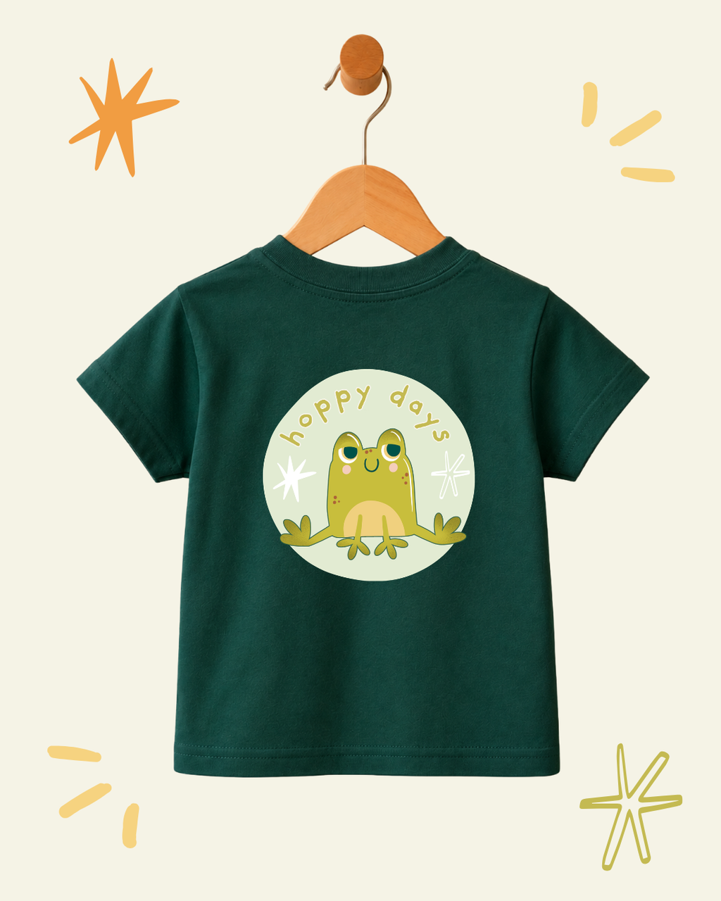 Hoppy Days Frog T-shirt