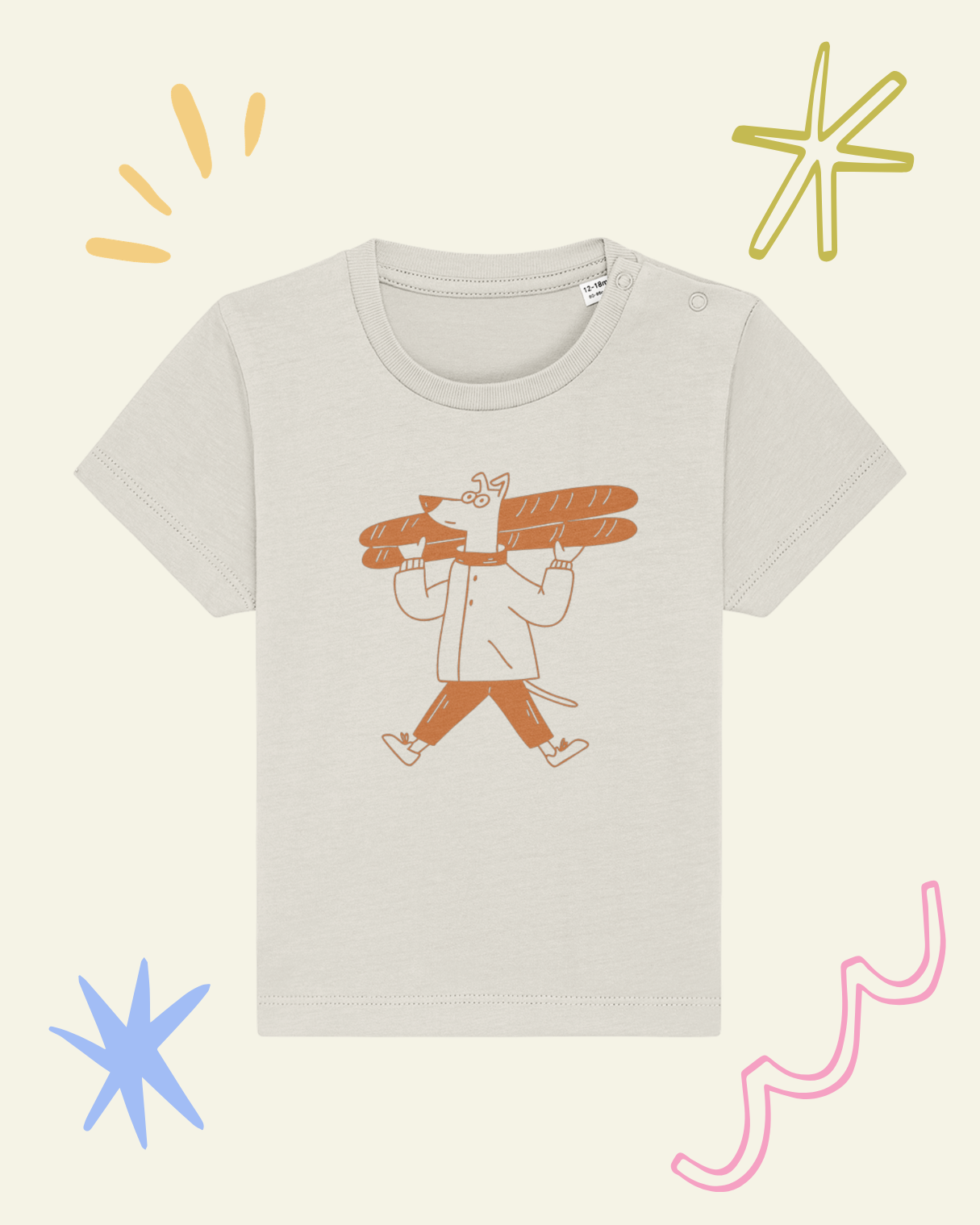 Baguette Dog T-Shirt