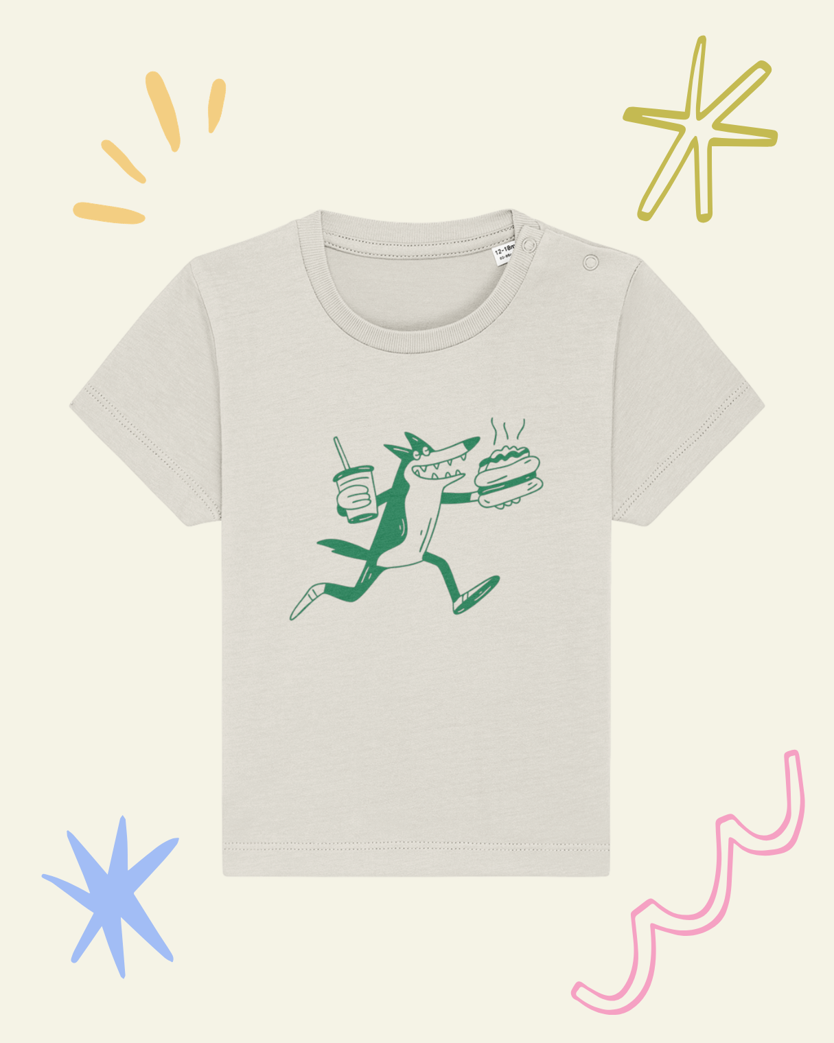 Fast Food Dog T-Shirt