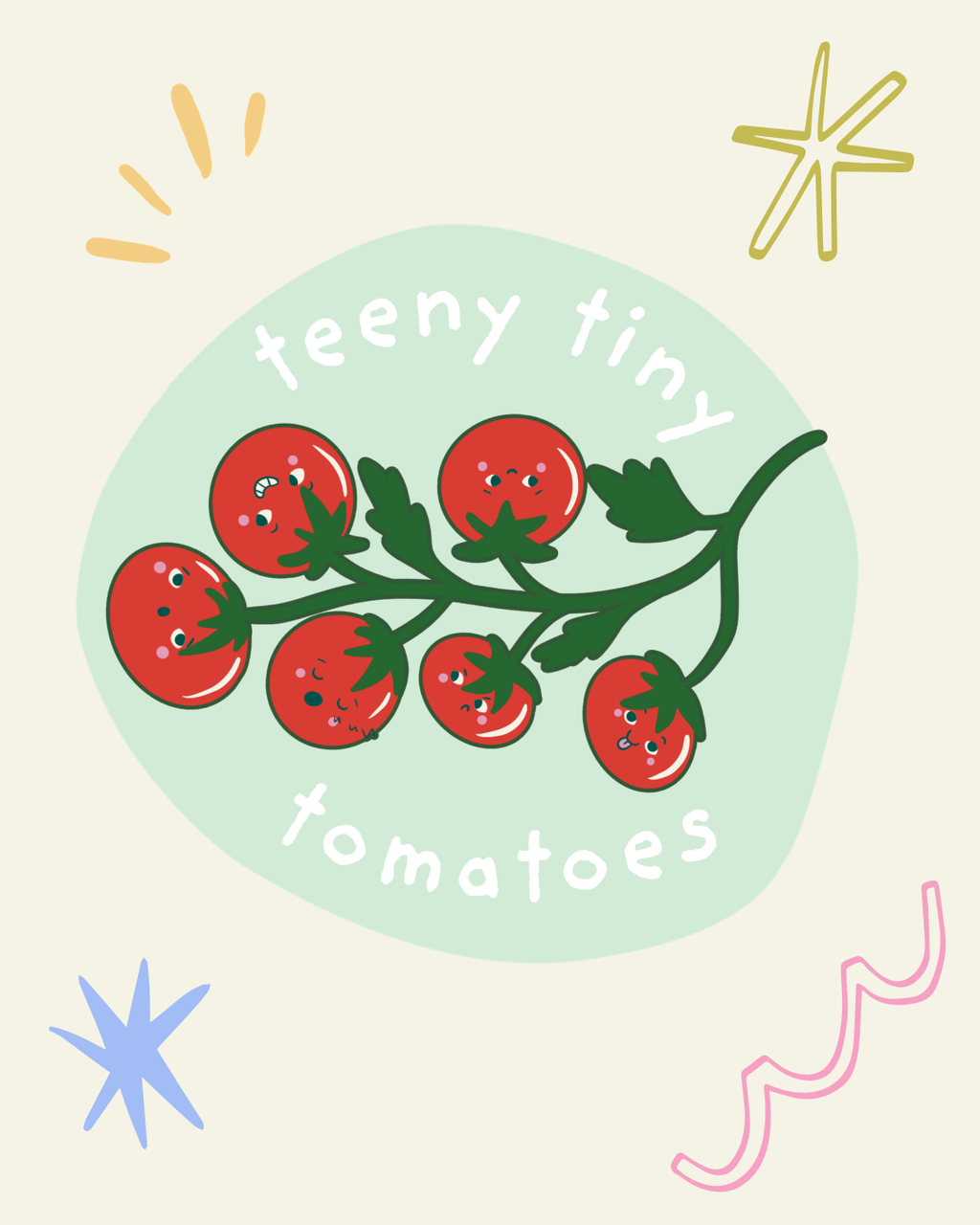 Teeny Tiny Tomatoes T-shirt