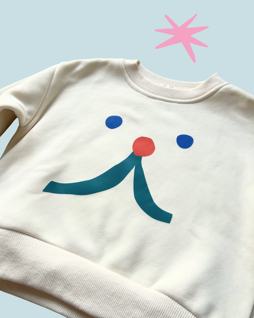 Cat Face Sweatshirt
