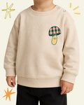 Gingham Toadstool Sweatshirt - PRESALE