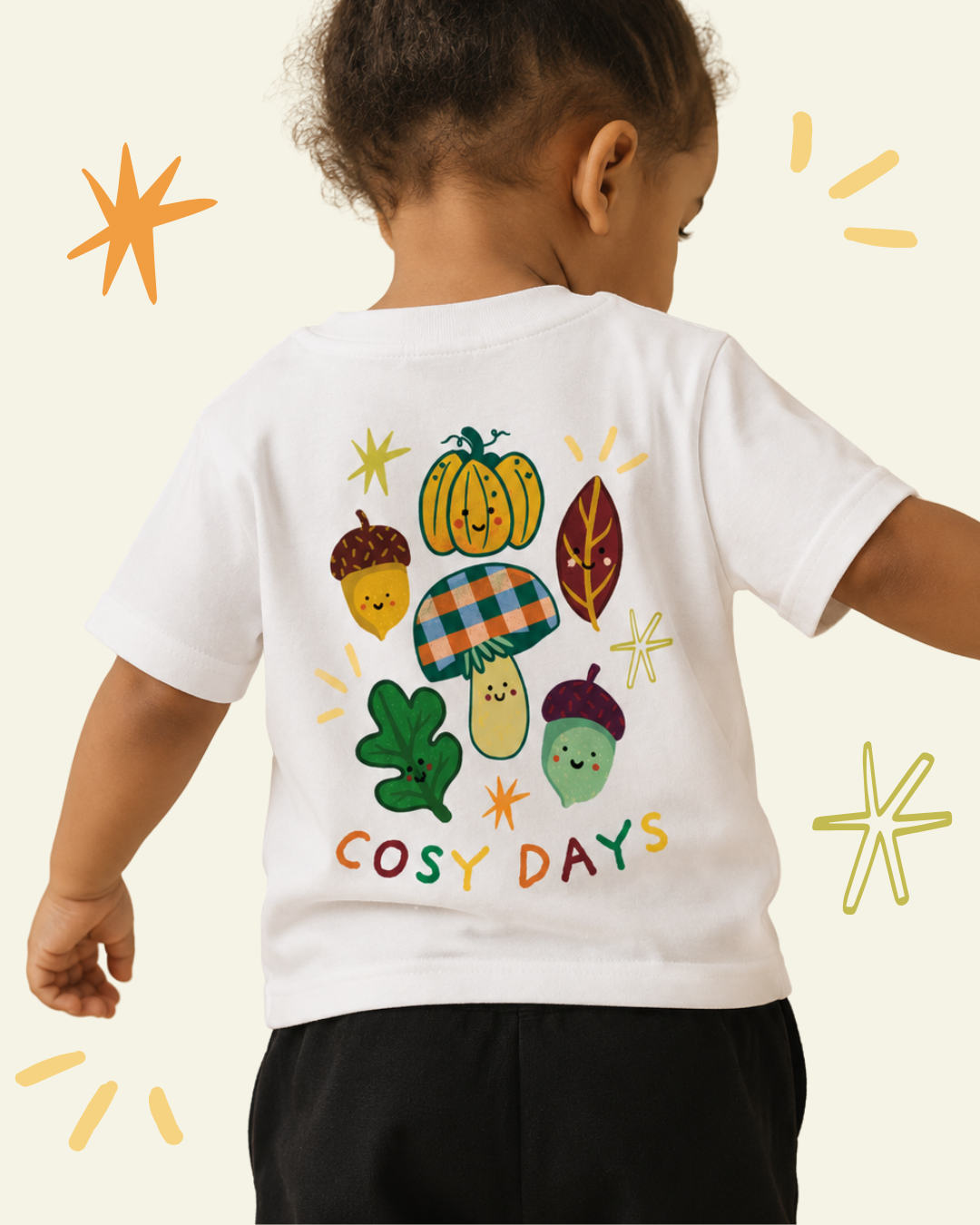 Cosy Days White T-shirt - PRESALE