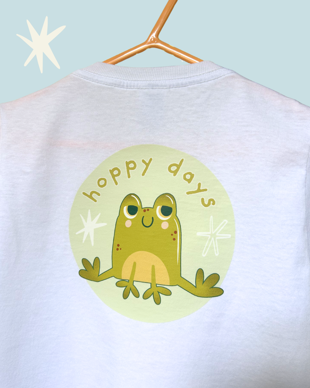 Hoppy Days Frog T-shirt