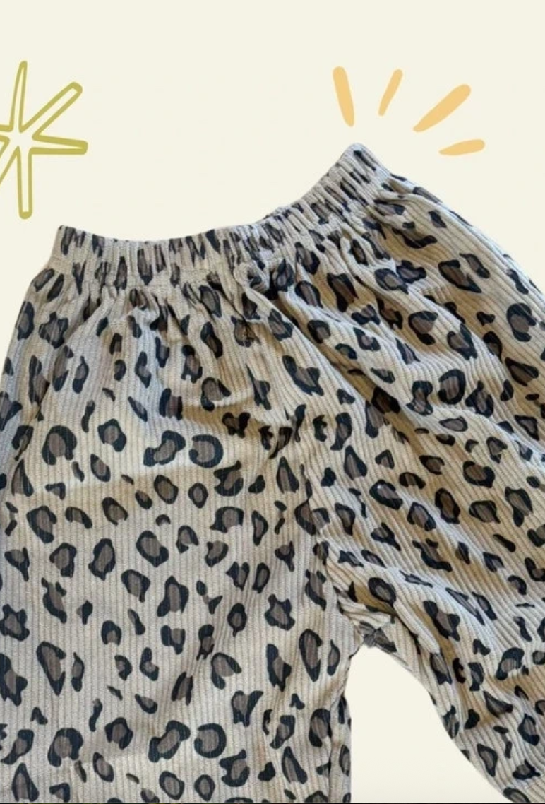 Leopard print Trouser