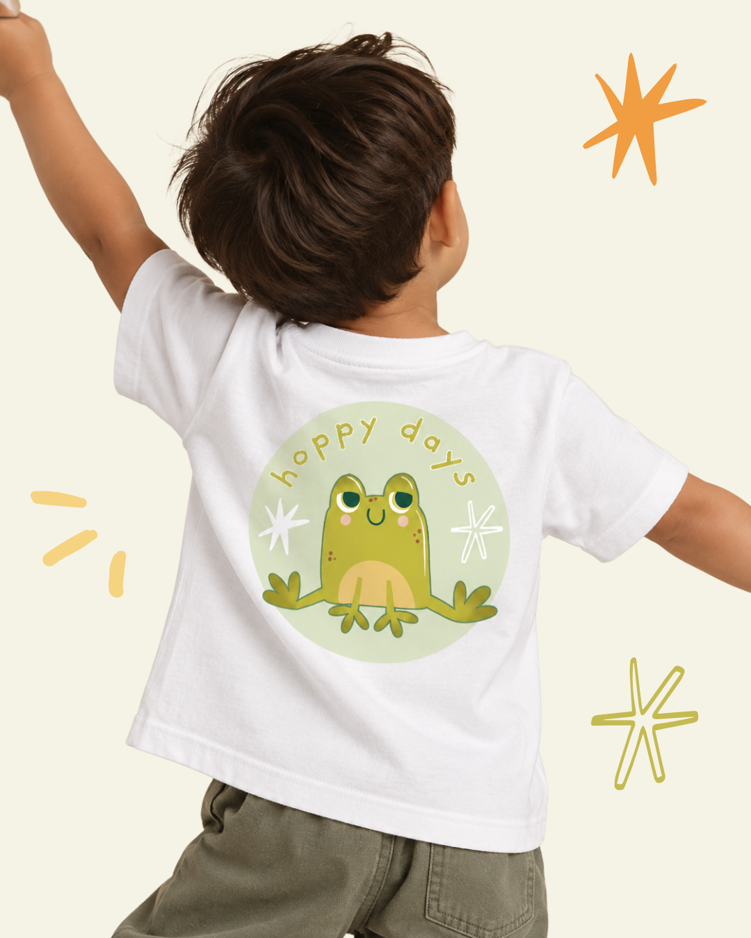 Hoppy Days Frog T-shirt