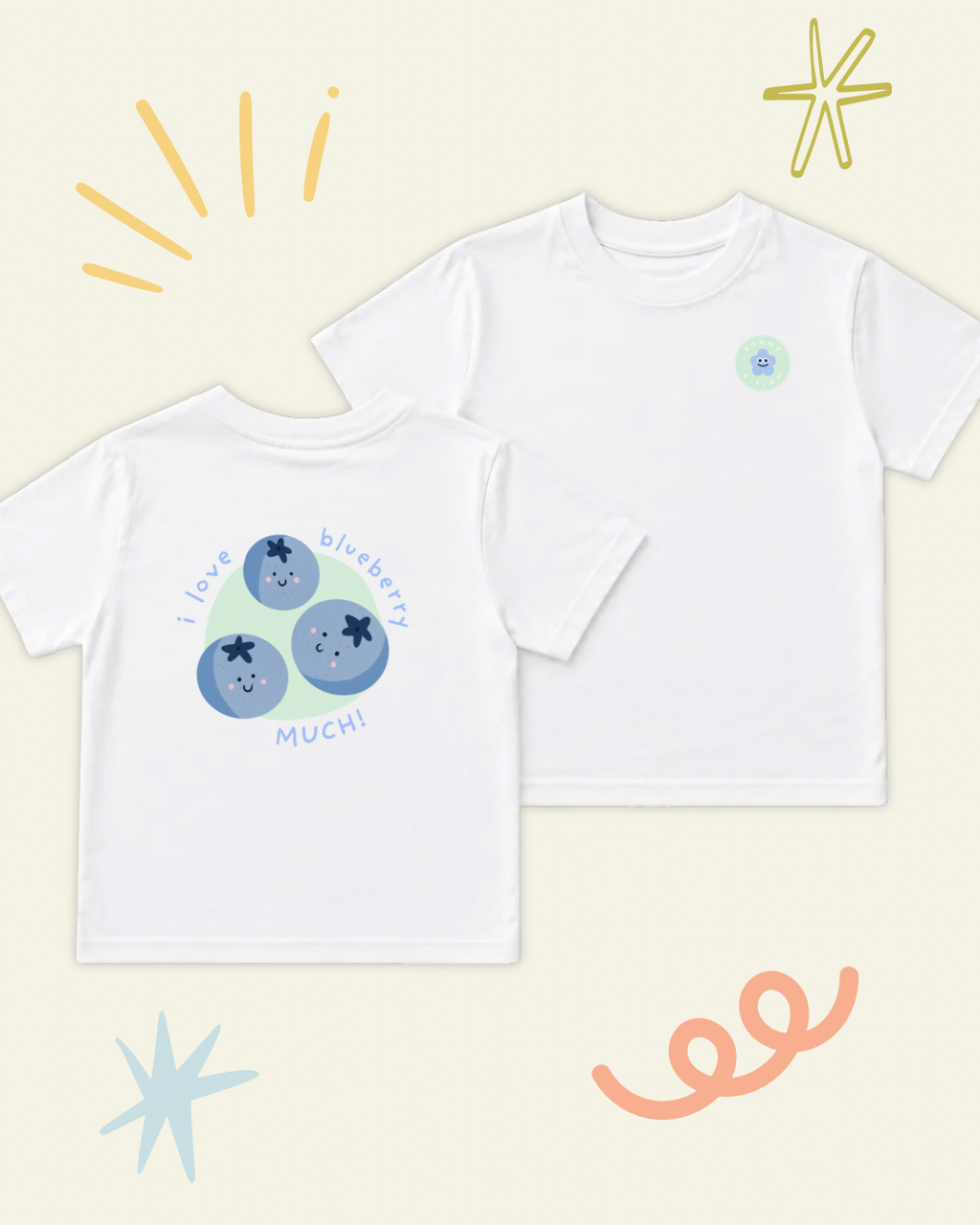 I Love Blueberry T-shirt