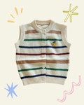 Striped Knit Vest